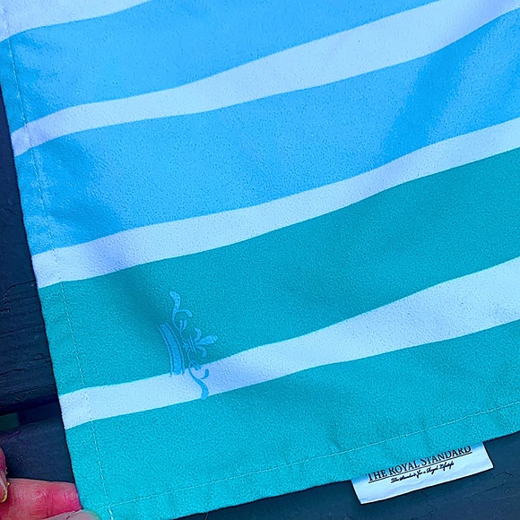 Beach towel and blanket bundle. Blue, fun designs - Picture 3 of 4